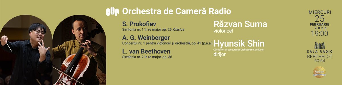 bilete Razvan Suma - Orchestra de Camera Radio