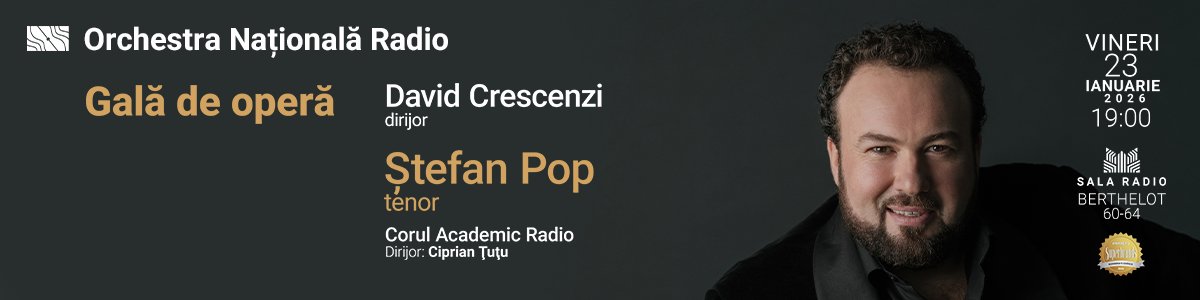 bilete Gala de opera - Stefan Pop