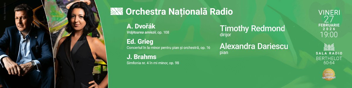 bilete Alexandra Dariescu - ORCHESTRA NATIONALA RADIO