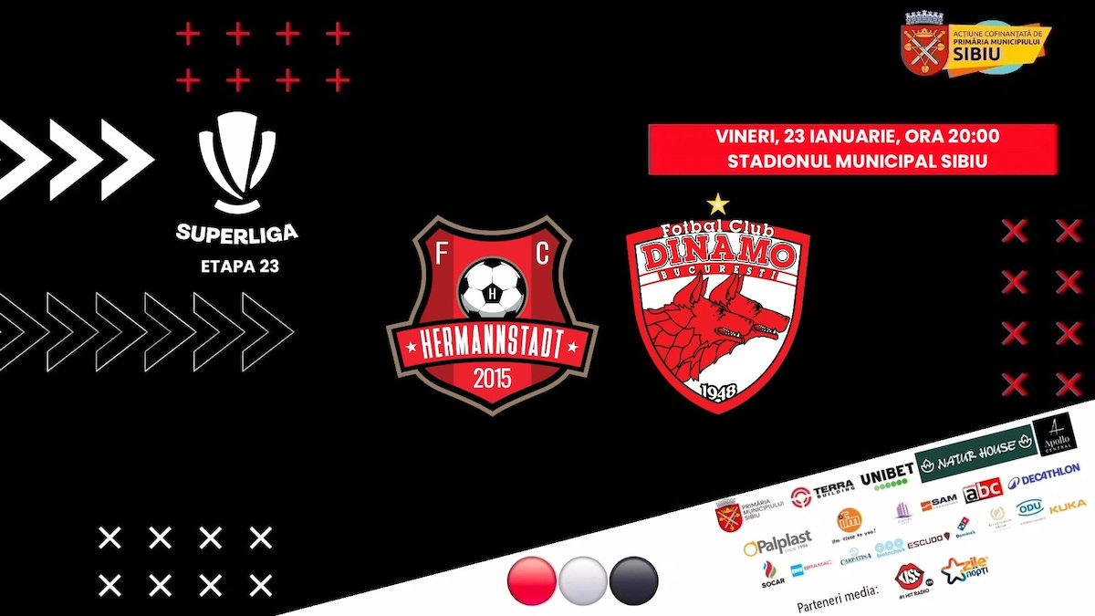 bilete FC Hermannstadt - Dinamo Bucuresti