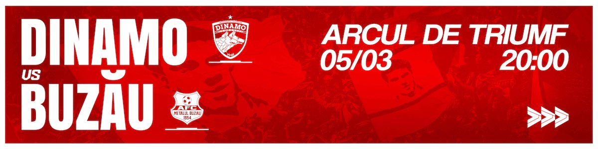 bilete Dinamo Bucuresti - Metalul Buzau