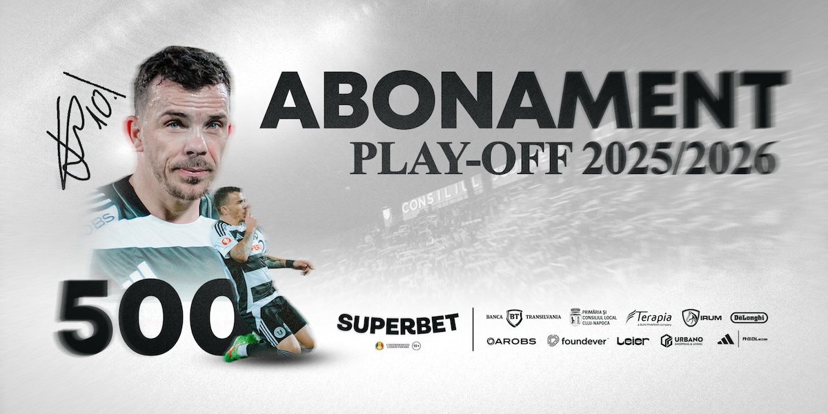 bilete Pachet Playoff Universitatea Cluj