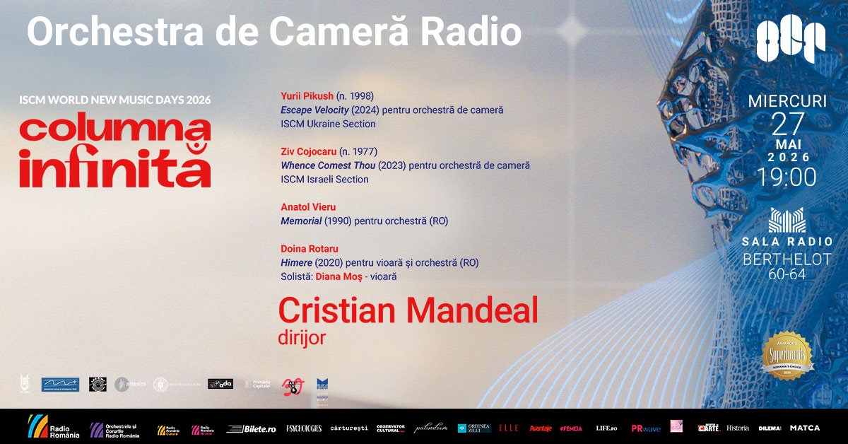 bilete Cristian Mandeal, OCR, World New Music Days