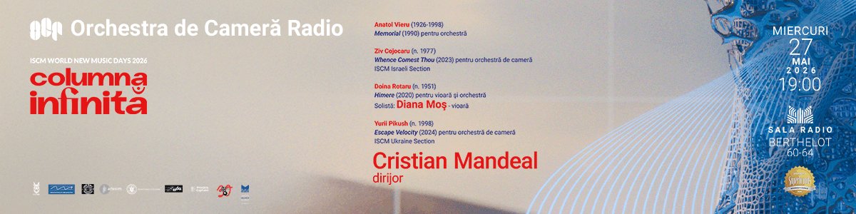 bilete Cristian Mandeal, OCR, World New Music Days
