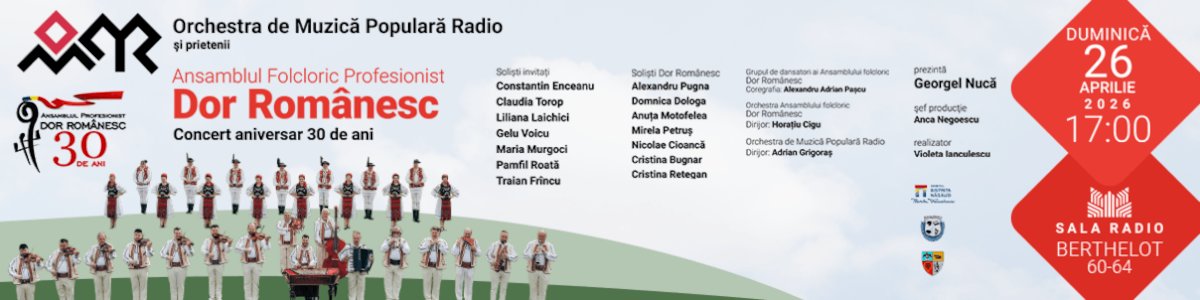 bilete OMPR si Ansamblul Dor romanesc