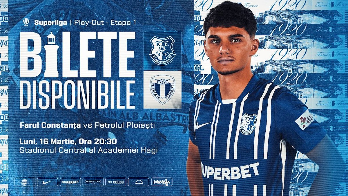 bilete Farul Constanta - FC Petrolul Ploiesti