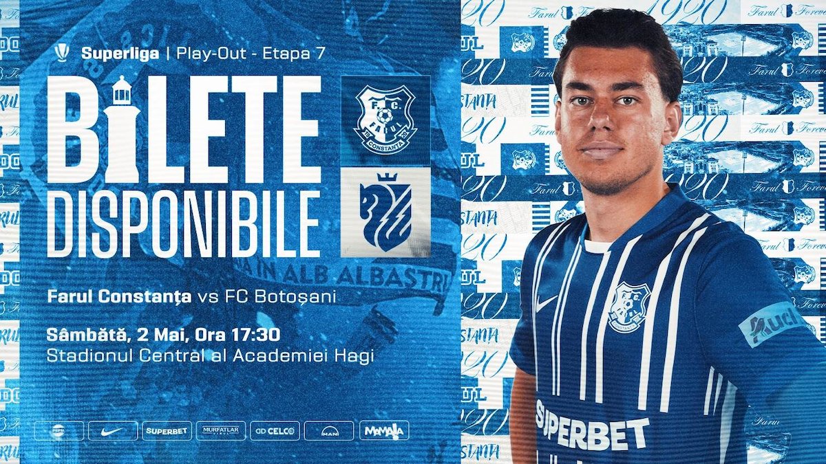 bilete Farul Constanta - FC Botosani
