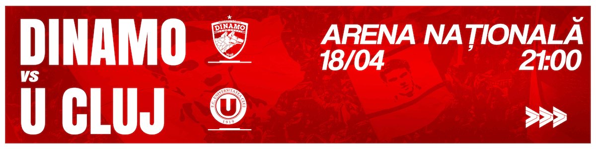 bilete Dinamo Bucuresti - FC Universitatea Cluj