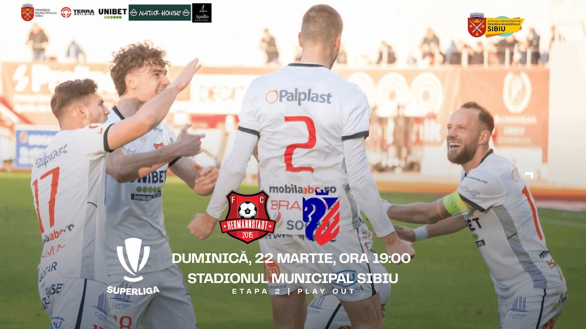 bilete FC Hermannstadt - FC Botosani