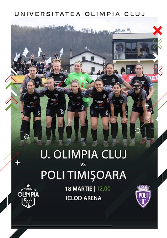 bilete U Olimpia Cluj vs Poli Timisoara