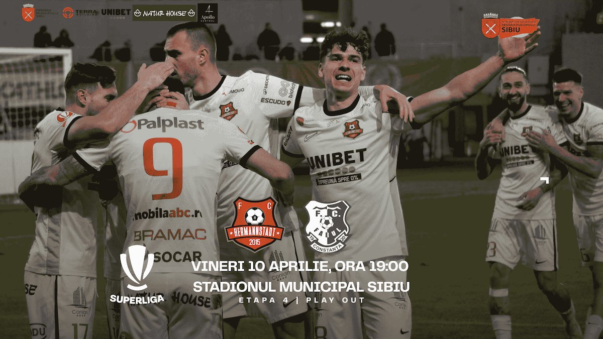 bilete FC Hermannstadt - Farul Constanta