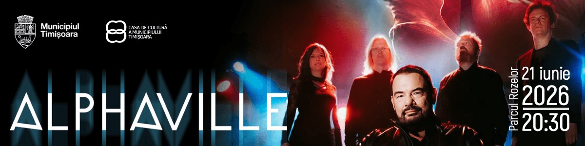 bilete Concert Alphaville în Parcul Rozelor