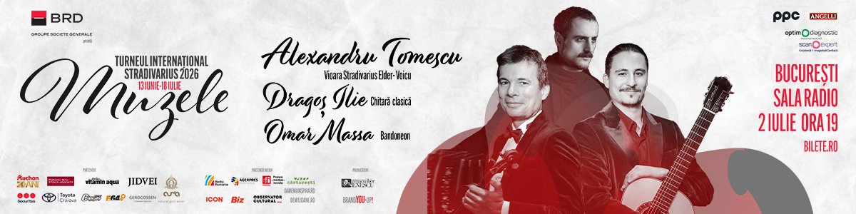 bilete Turneul Internaţional Stradivarius - Muzele