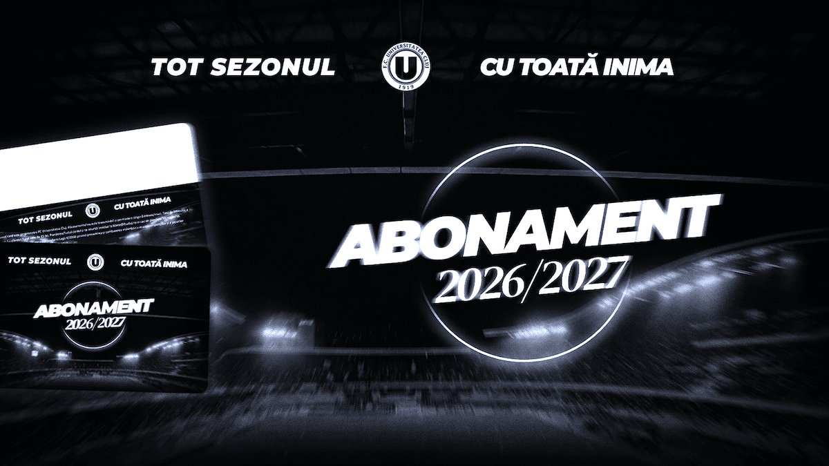 bilete Abonamente FC Universitatea Cluj