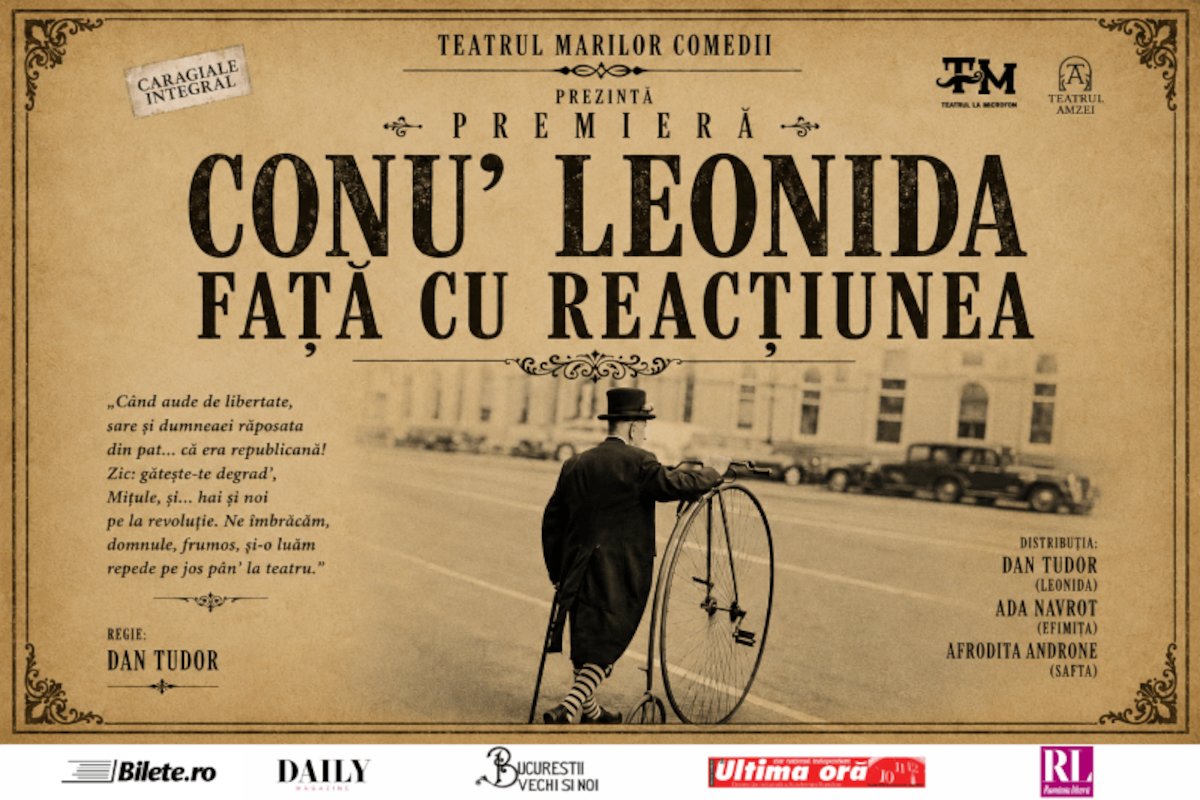 bilete Conu' Leonida Față cu Reacțiunea