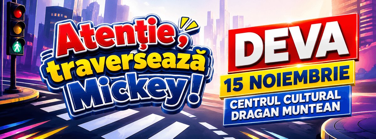 bilete Atenție, traversează Mickey! - DEVA