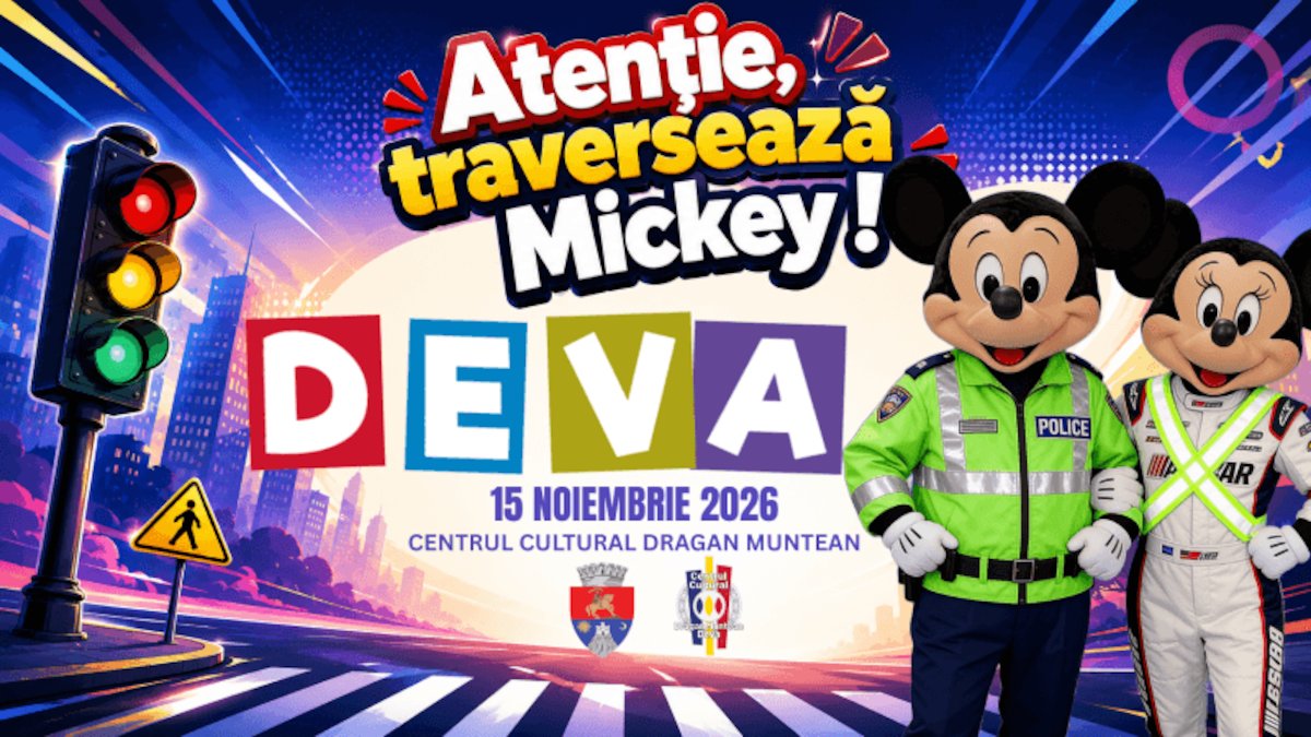 bilete Atenție, traversează Mickey! - DEVA