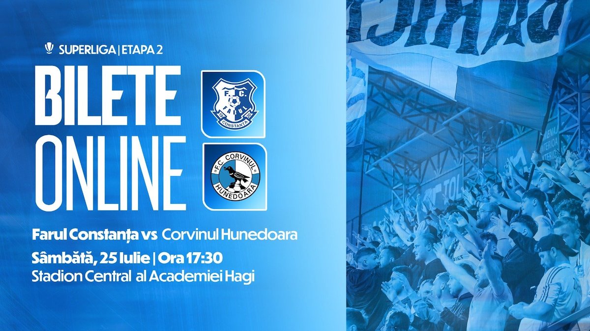 bilete Farul Constanta vs Corvinul Hunedoara