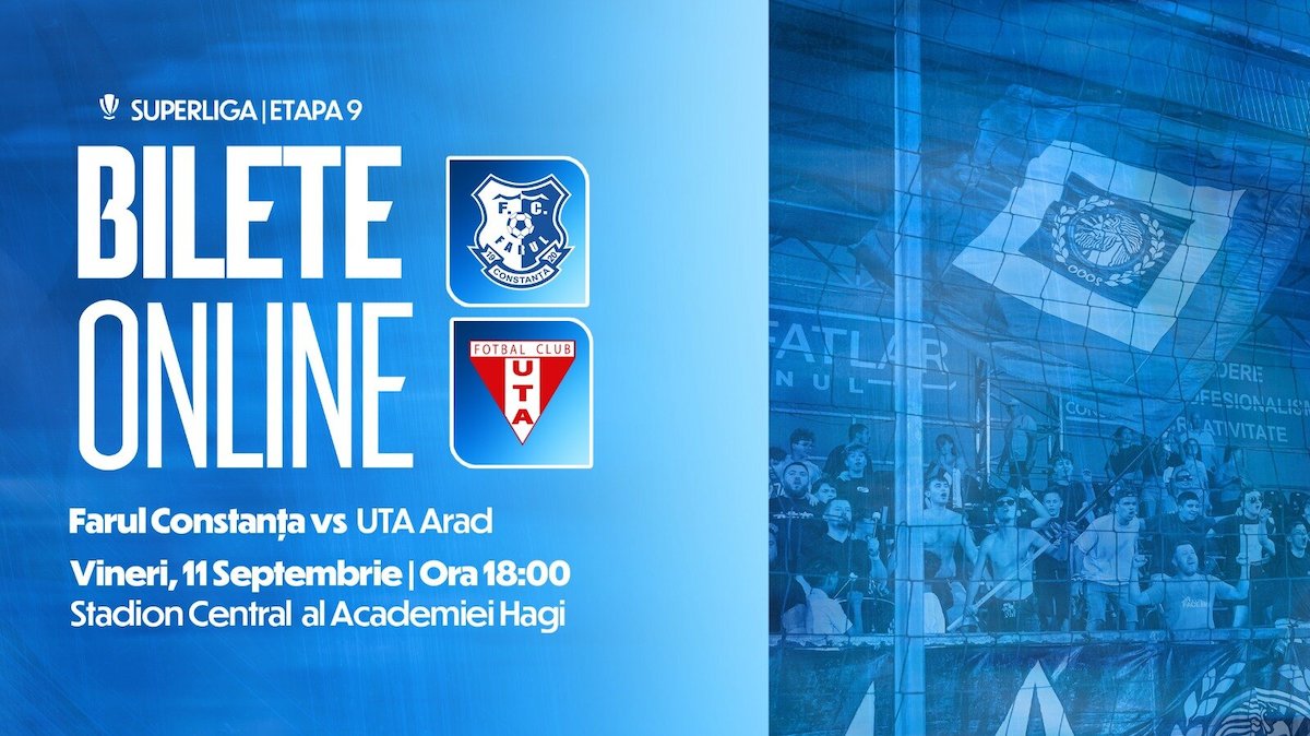 bilete Farul Constanta - UTA Arad