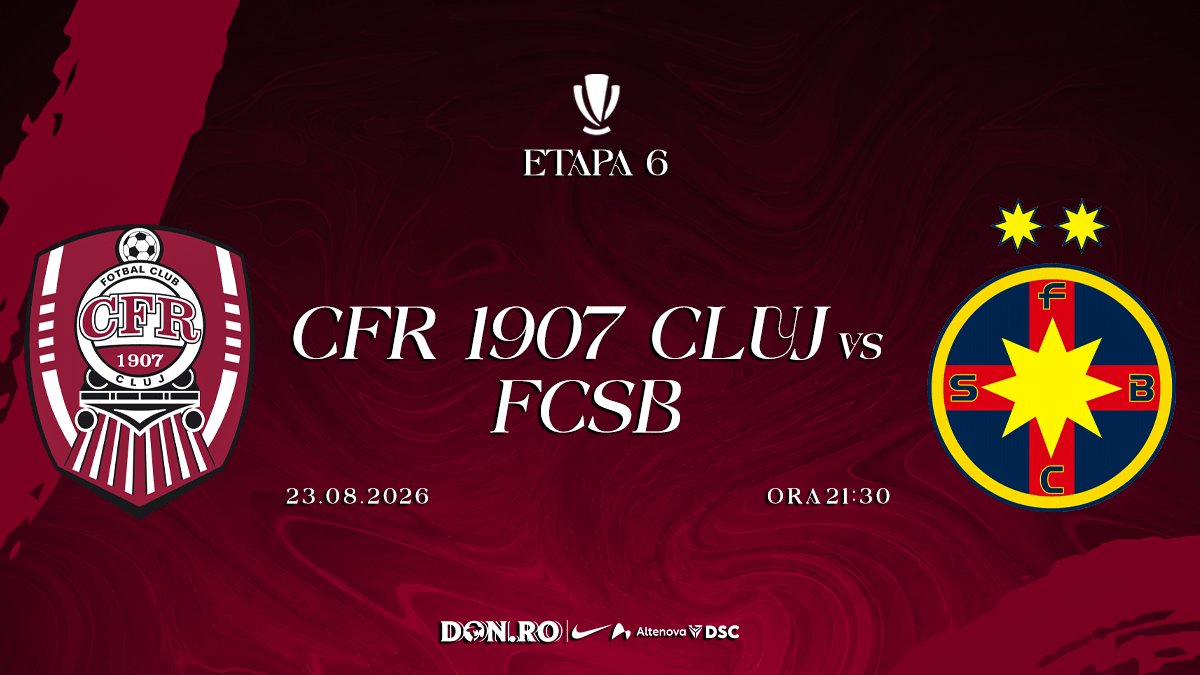 bilete CFR 1907 Cluj - FCSB