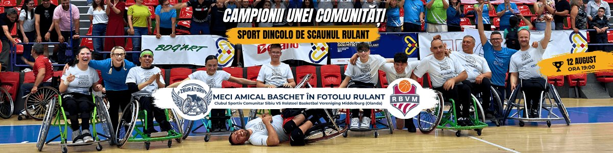 bilete Campionii unei Comunitati - Sport dincolo de scaunul rulant