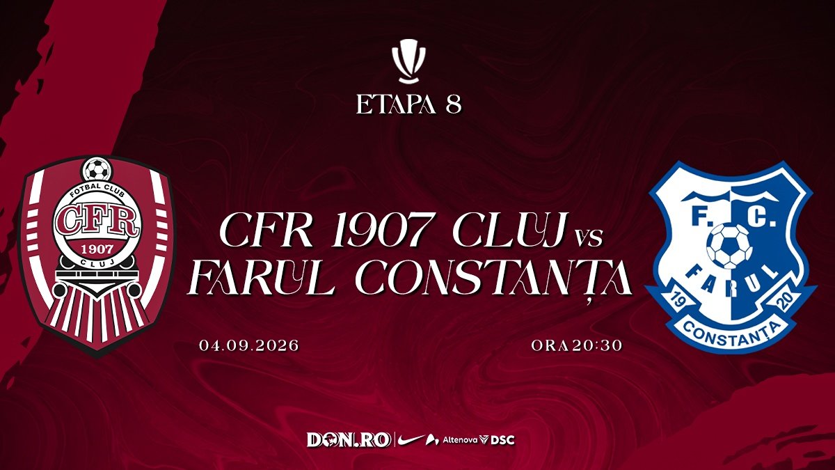 bilete CFR 1907 Cluj - Farul Constanta