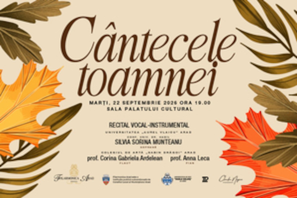 bilete Cântecele toamnei - Recital vocal-instrumental