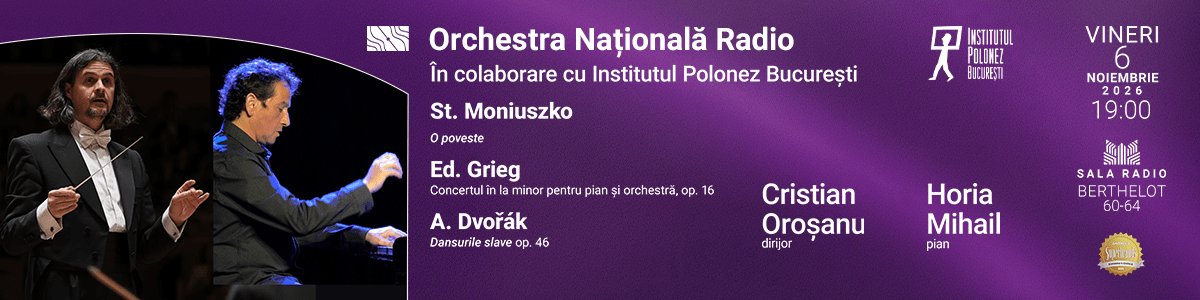bilete Horia Mihail- Cristian Orosanu - ORCHESTRA NATIONALA RADIO