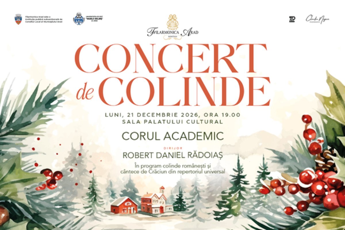 bilete Concert de colinde - Filarmonica Arad