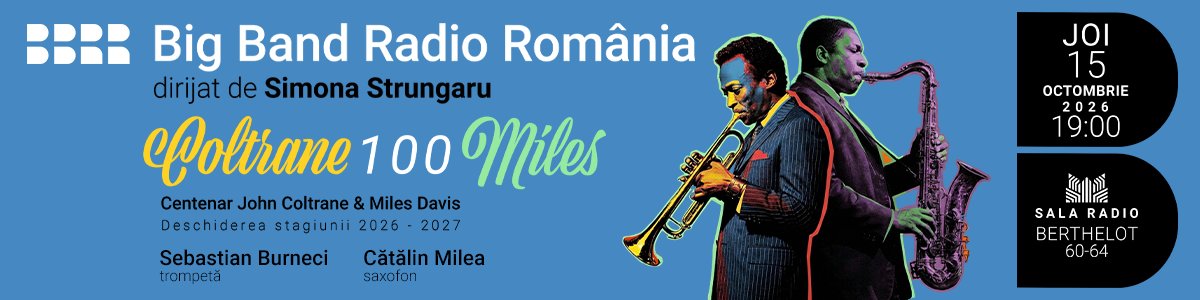 bilete BBRR, Simona Strungaru, Coltrane 100 Miles