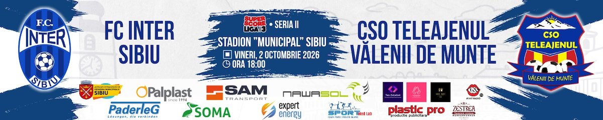 bilete Inter Sibiu vs CSO Teleajenul