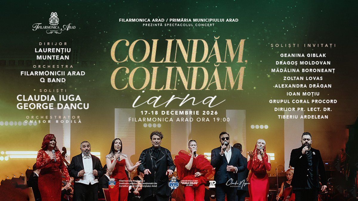 bilete Colindam, colindam iarna - by Q Band & Filarmonica Arad