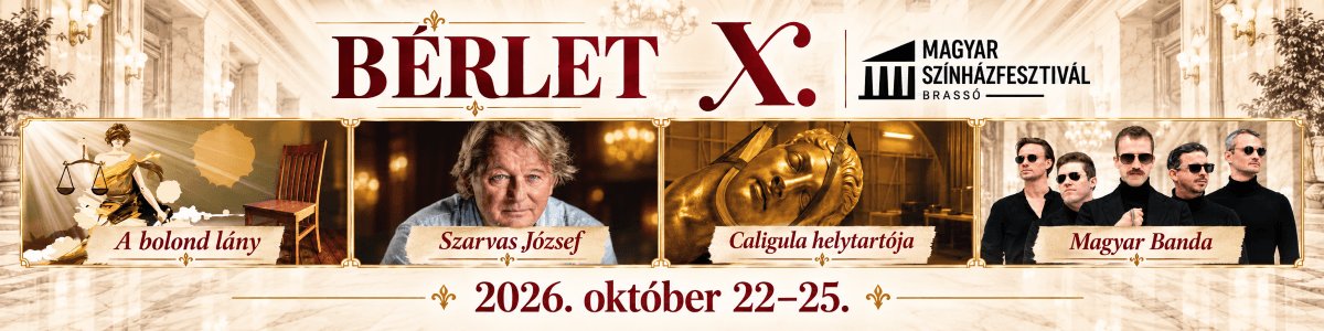 bilete X. Magyar Színházfesztivál – Brassó