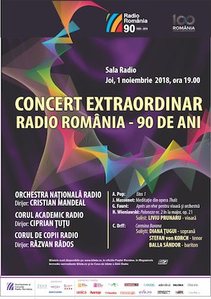 Bilete la  Concert Extraordinar Radio Romania - 90 De Ani