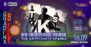 Bilete la Concert The Kryptonite Sparks Acustic – Gradina cu filme