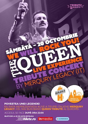 Bilete la  We Will Rock You! - The QUEEN Live Experience by Merqury Legacy [IT]