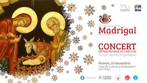 Bilete la  Concert extraordinar de Craciun Corul National de Camera Madrigal - Marin Constantin - Ploiesti