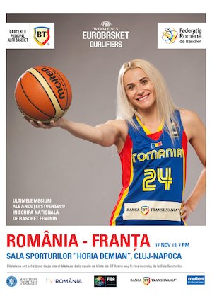 Bilete la Romania - Franta - Baschet feminin