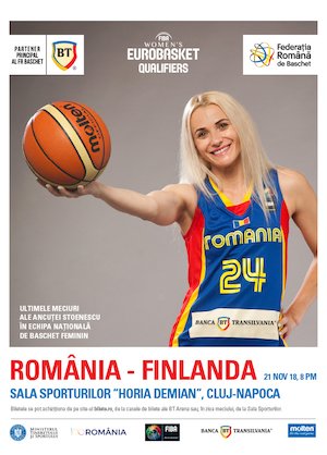 Bilete la  Romania - Finlanda - Baschet feminin