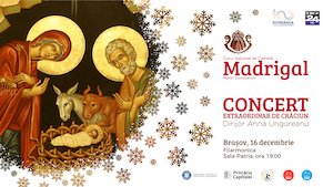 Bilete la  Concert extraordinar de Craciun Corul National de Camera Madrigal - Marin Constantin - Brasov