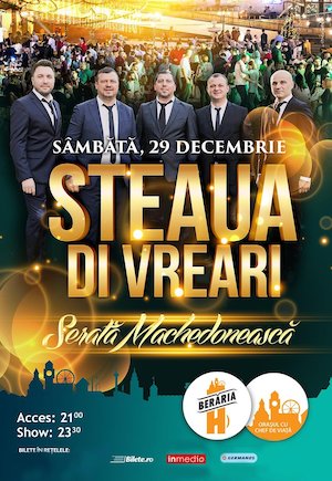 Bilete la  Serata Machedoneasca: Steaua di Vreari