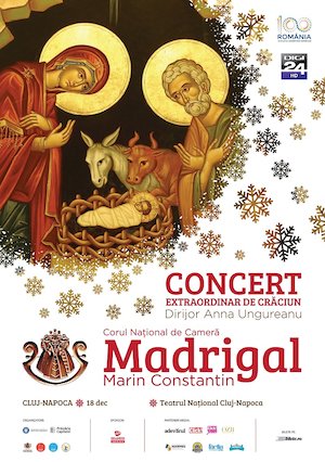 Bilete la  Concert extraordinar de Craciun Corul National de Camera Madrigal - Marin Constantin - Cluj