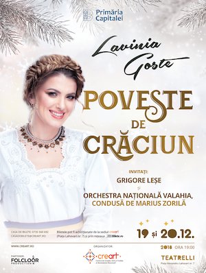 Bilete la  Concert Lavinia Goste – Poveste de Craciun