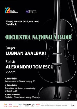 Bilete la  Alexandru Tomescu - Orchestra Nationala Radio