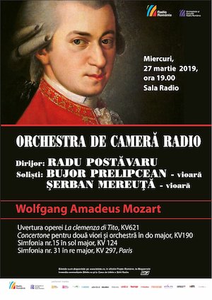 Bilete la  Orchestra De Cameră Radio – 100% Mozart