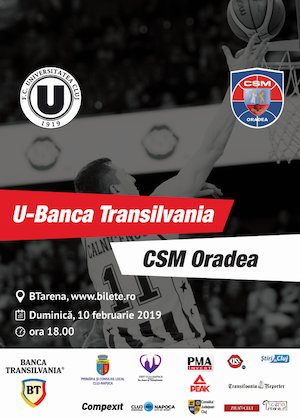 Bilete la U-Banca Transilvania – CSM Oradea