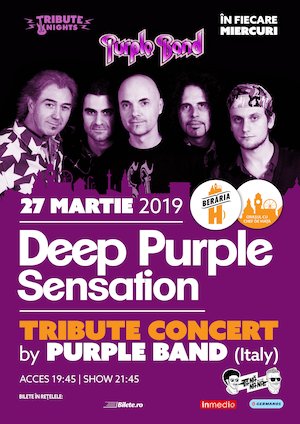 Bilete la  Deep Purple Sensation // Tribute Show by Purple Band