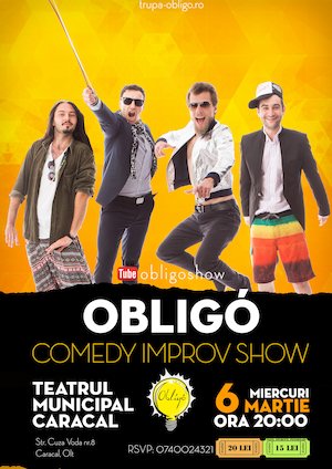 Bilete la Obligo Comedy Improv Show