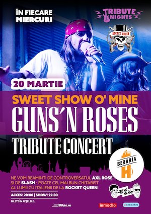 Bilete la  Sweet Show O' Mine // Guns N' Roses Tribute by Rocket Queen