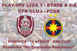 Bilete la  CFR 1907 Cluj - FCSB